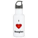 Buscar beagle agua botellas Corazón