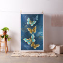 Buscar mariposa telas Azul