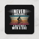 Buscar nunca tarjetas de visita Bicicleta
