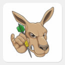 Buscar kangaroo pegatinas Cumpleaños
