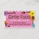 Buscar girlie tarjetas de visita Flores