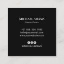Buscar facebook tarjetas de visita Minimalista