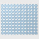 Buscar mimbre papel de regalo Azul