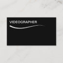 Buscar videographer tarjetas de visita Estudio