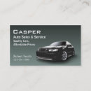 Buscar distribuidores tarjetas de visita Vendedor de coches