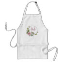Buscar ducha floral delantales Monograma