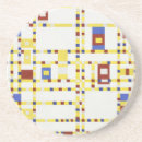 Buscar mondrian posavasos Colores primarios