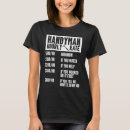 Buscar handyman camisetas Contratista