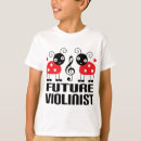 Buscar violinist camisetas Para niños
