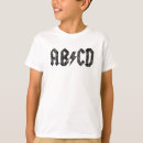 Buscar abcd camisetas Divertido