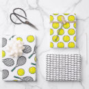 Buscar tennis papel de regalo Jugador de tenis
