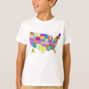 Buscar mapa estados unidos camisetas General y unisex