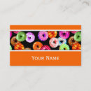 Buscar buñuelos tarjetas de visita Delicioso