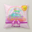 Buscar unicornio rosa cojines Niña