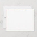 Buscar borde de oro tarjetas e invitaciones Minimalista