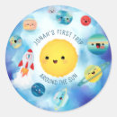 Buscar viaje espacial pegatinas 1 ᵉʳ cumpleaños