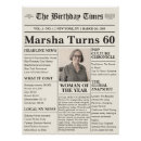 Buscar periódico posters Cumpleaños
