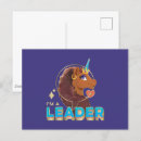 Buscar líder postales Único unicornio