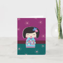 Buscar kokeshi tarjetas Kawaii
