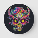 Buscar esqueleto relojes de pared Retro