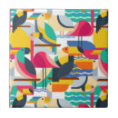 Buscar pájaros tropicales azulejos Flamenco