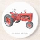 Buscar tractor posavasos Rojo