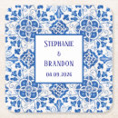 Buscar azulejos portugal posavasos Azul y blanco