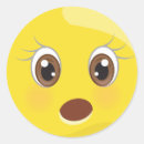 Buscar sorprendido pegatinas Emoticono