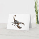 Buscar escorpión tarjetas Acuarela