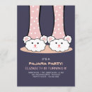 Buscar fiesta de pijamas del chica invitaciones General y unisex