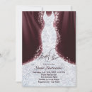 Buscar vestido invitaciones Ducha de novia