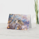Buscar búho blanco tarjetas Invierno