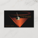 Buscar cocktail tarjetas de visita Martini