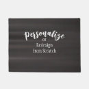 Buscar publicidad felpudos En blanco