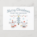 Buscar ratón postales Copos de nieve