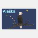 Buscar bandera alaska pegatinas Azul