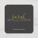 Buscar cursiva tarjetas de visita Minimalista