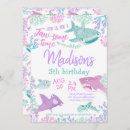 Buscar mermaid pool party invitaciones Under the sea