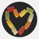 Buscar de la comida corazon pegatinas Corazón