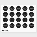 Buscar escribir pegatinas Minimalista