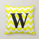 Buscar zigzag amarillo cojines Blanco