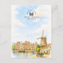 Buscar países bajos postales Acuarela