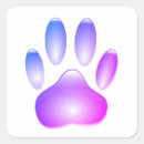 Buscar huellas de animales pegatinas Perrito