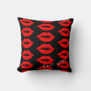 Buscar labios rojos cojines Amor