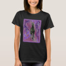 Buscar unicornio negro camisetas Púrpura