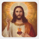 Buscar jesus pegatinas Corazón sagrado