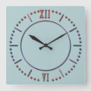 Buscar glitter relojes de pared Blue