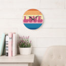Buscar amanecer relojes de pared Vintage