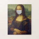 Buscar máscara puzzles Mona lisa