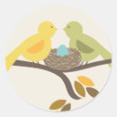 Buscar pájaro redondas pegatinas Animales